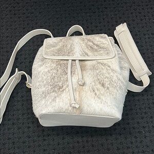 NWT Gigi New York phoebe haircalf backpack
